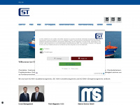 cst-shipping.com Webseite Vorschau