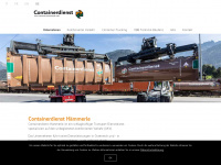 container-haemmerle.com Webseite Vorschau