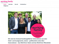 working-family.de Webseite Vorschau