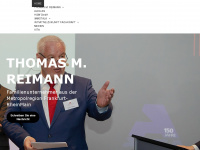 thomasreimann.info Webseite Vorschau