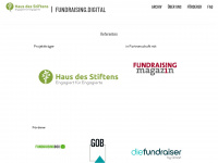 fundraising-digital.org Webseite Vorschau