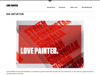 love-painter.de Webseite Vorschau
