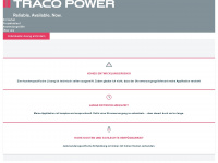 tracopower-netzteile.de Webseite Vorschau