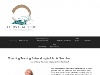 foris-coaching.de Webseite Vorschau