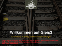 gleis3-pfalzfeld.de Webseite Vorschau