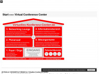 virtual-conference-center.com Webseite Vorschau
