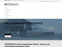 seitzdruck.com Webseite Vorschau