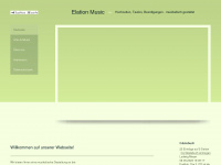 elation-music.de Webseite Vorschau