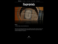 acoustic-fingerprints.de Webseite Vorschau