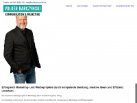 volkerbarczynski.de Webseite Vorschau