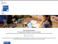 schul-barometer.net Webseite Vorschau