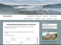 pfaelzerwaldurlaub.de Webseite Vorschau