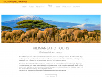 kilimanjarotours.ch Webseite Vorschau