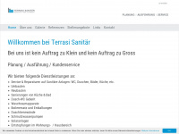 terrasi-sanitaer.ch Webseite Vorschau