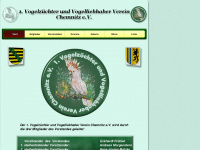 vogelverein-chemnitz.de Webseite Vorschau