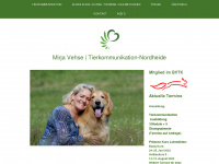 tierkommunikation-nordheide.de Webseite Vorschau