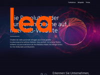 lea-software.com Webseite Vorschau