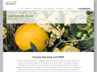 gärtnerei-wolz-shop.de Webseite Vorschau