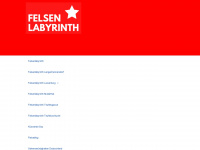 felsenlabyrinth.com Webseite Vorschau
