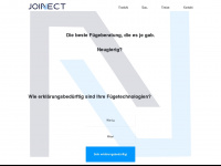 joinect.io Webseite Vorschau