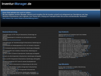 inventur-manager.de Webseite Vorschau