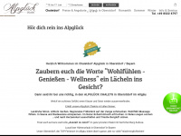 chalets-oberstdorf.de Webseite Vorschau