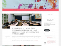 mamastreikt.blog Webseite Vorschau