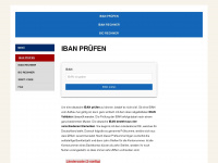 iban-pruefen.de Webseite Vorschau