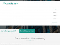 hausverwaltung-stennmanns.de Webseite Vorschau
