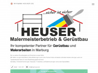 mg-heuser.de Webseite Vorschau