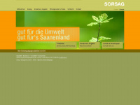 sorsag.ch Webseite Vorschau