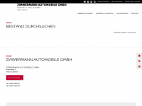 nissan-service-zimmermann-schwerin.de Webseite Vorschau