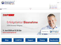 theratecc.de Webseite Vorschau