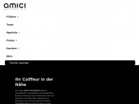 amicihairdesign.ch Webseite Vorschau