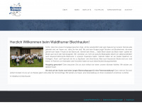 waldthurner-blechhaufen.de Webseite Vorschau