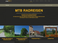 mtb-reisen-bayern.de Webseite Vorschau