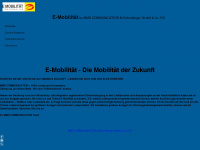 e-mobilitaet.nrw Webseite Vorschau