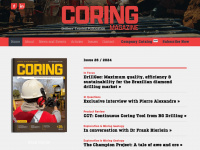 coringmagazine.com Webseite Vorschau