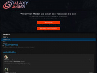 galaxygaming.de Webseite Vorschau