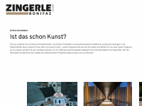 zingerle-bonifaz.it Webseite Vorschau