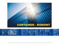 container-diskont.at Webseite Vorschau
