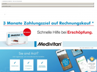 medivitan-shop.de Webseite Vorschau