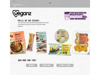 veganz.com Webseite Vorschau