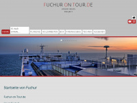 fuchur-on-tour.de Webseite Vorschau