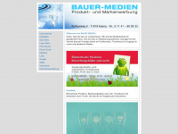 bauer-medien.de Webseite Vorschau
