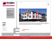 elsaesser-beton.de Webseite Vorschau