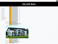 hiller-bau.de Webseite Vorschau