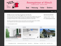 baumgaertner-hirsch.de Webseite Vorschau