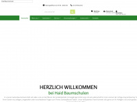 baumschule-haid.de Webseite Vorschau
