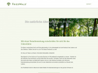 naturbestattung.ch Webseite Vorschau
